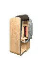 Vooraanzicht van infraroodsauna HUGseat.webp