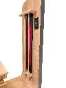 Uitschuifbare L-vorm met rooster en touch screen van infraroodsauna HUGseat.webp